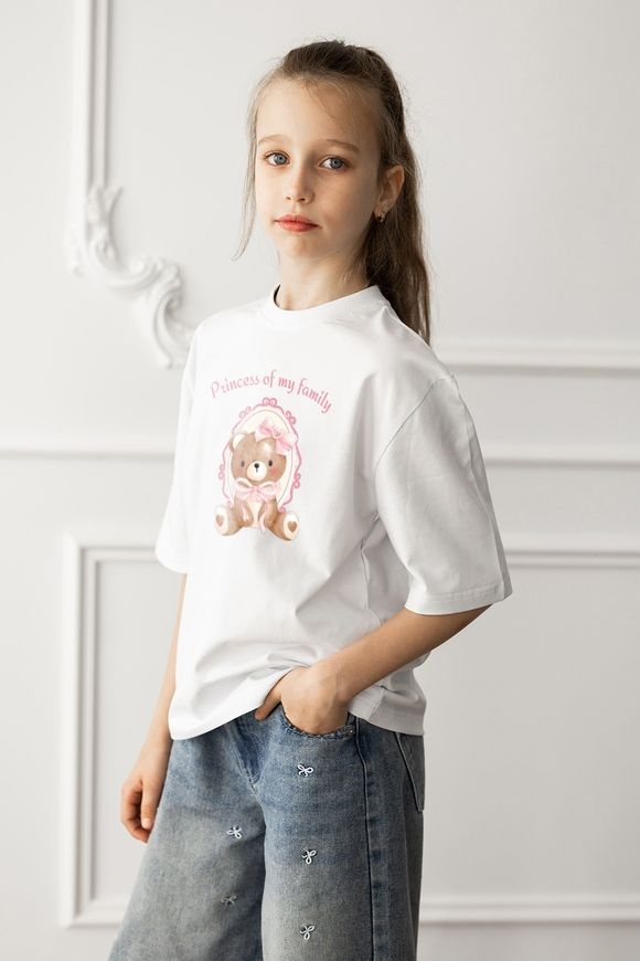 Дитяча футболка з принтом "Принцеса" fut_child_princess фото