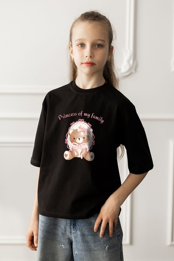 Дитяча футболка з принтом "Принцеса" fut_child_princess фото