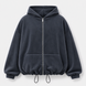 Велюрове худі Oversize із затяжкою khudi_veliur_over_iz_zatiazhkoiu_5 фото