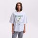 Oversize футболка жіноча з принтом &ldquo;Cмак життя&rdquo; fut_over_zhin_smakzytiya фото 2
