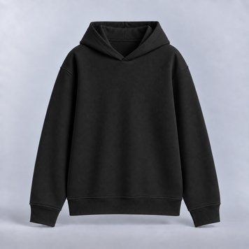Базове худі жіноче oversize, Чорний, XS rozprodaz_hudi_over_new_chorn_xs фото