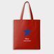 Шопер з логотипом для компанії korporatuvne_shoper_chervonii фото