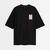 Футболка чоловіча oversize з принтом "Моя щаслива футболка" rozprodaz_fut_chol_over_myluckyt-shirt_chorn фото