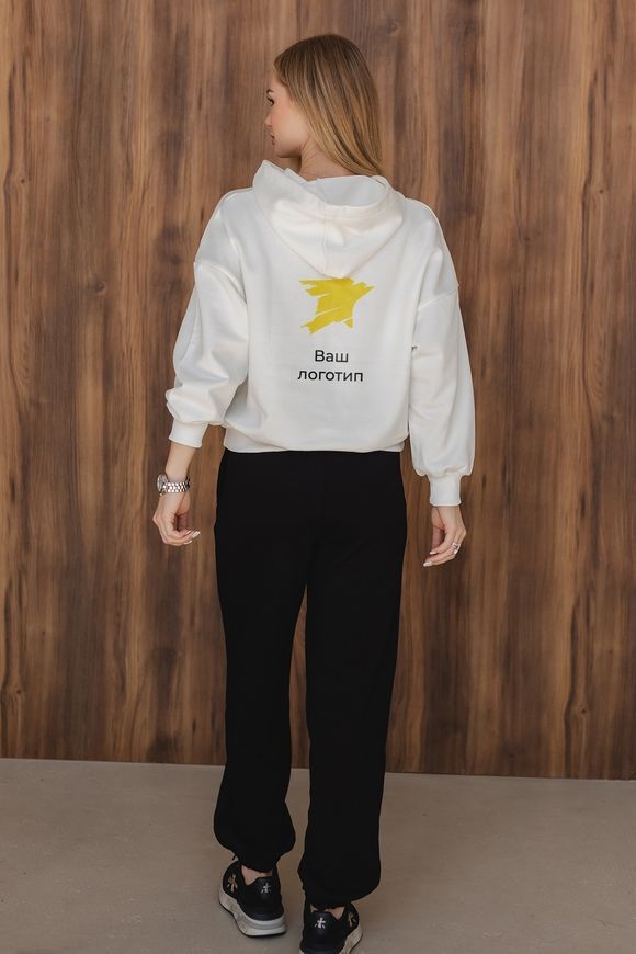 Худі жіноче oversize + штани з логотипом для компанії khudi_over_zhin_dzhohery_korporativne фото