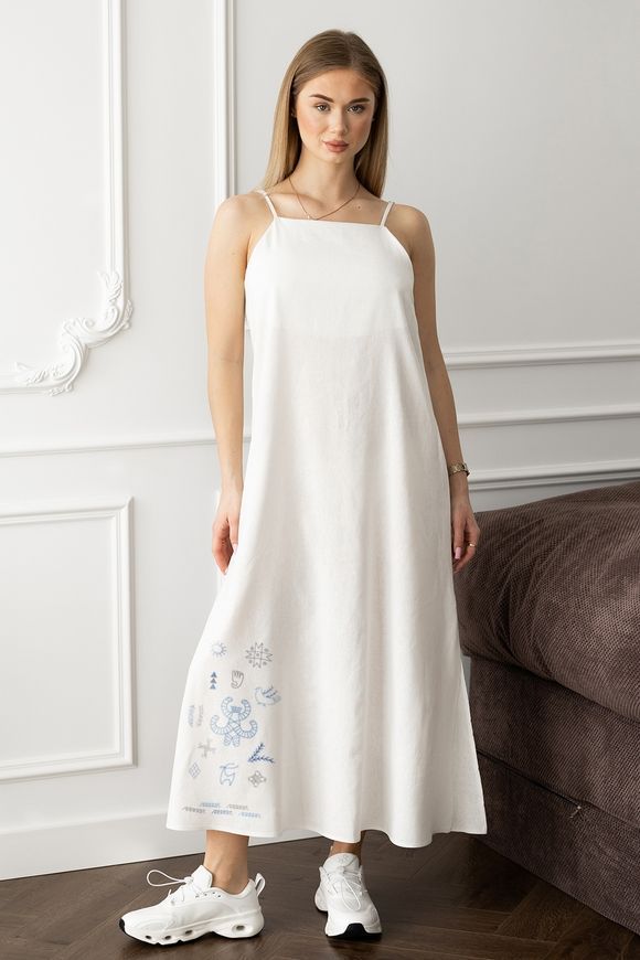 Сукня максі з вишивкою "Писанка" dress_maxi_pusanka фото