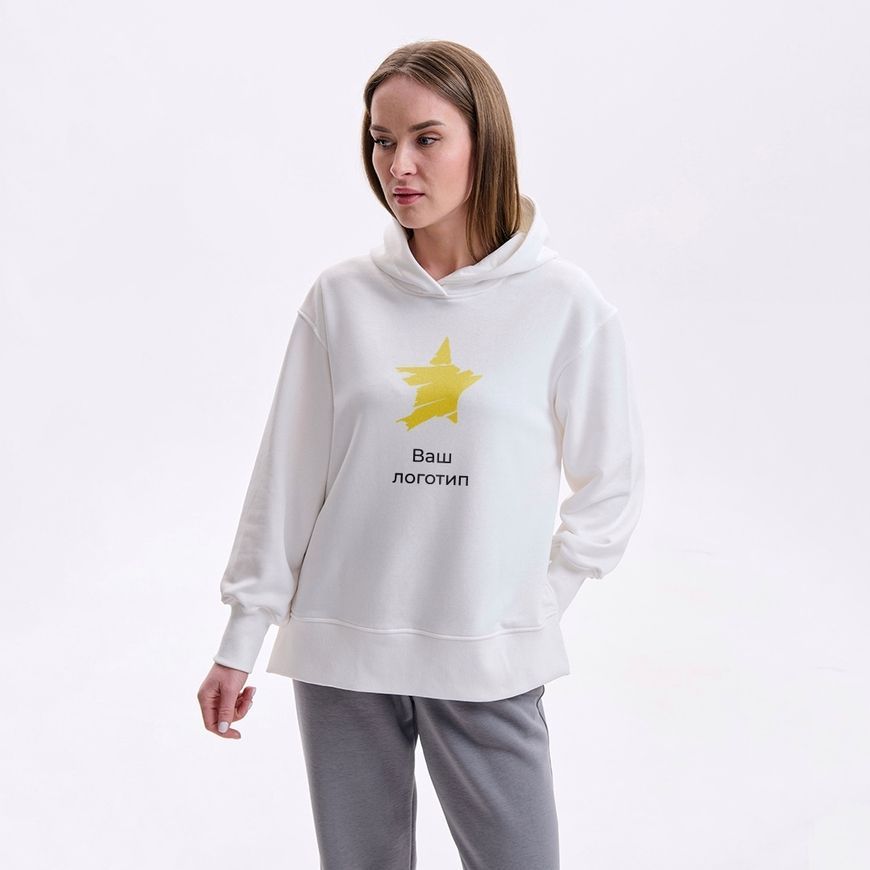 Жіноче худі з логотипом для компанії hudi_zhin_new_korporativne фото