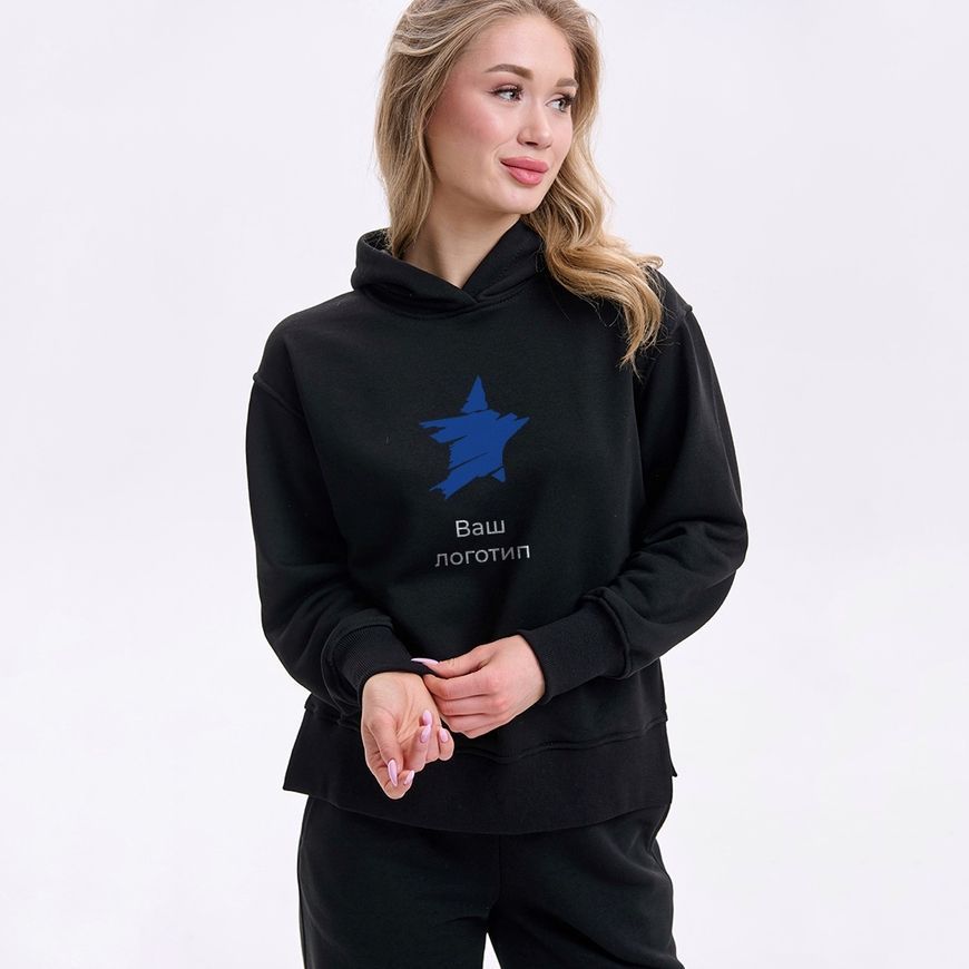 Жіноче худі з логотипом для компанії hudi_zhin_new_korporativne фото