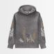 Жіноче худі з принтом "Життя" rozprodaz_hudi_zhin_new_life_marm2_flis фото 1