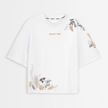Футболка жіноча oversize з принтом "Життя" rozprodaz_fut_zhin_over_life5_bili фото