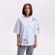 Футболка жіноча oversize з принтом "Життя" rozprodaz_fut_zhin_over_life5_bili фото 2