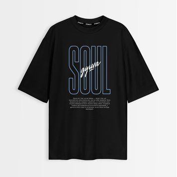 Oversize футболка чоловіча з принтом "Душа" fut_over_chol_soul фото