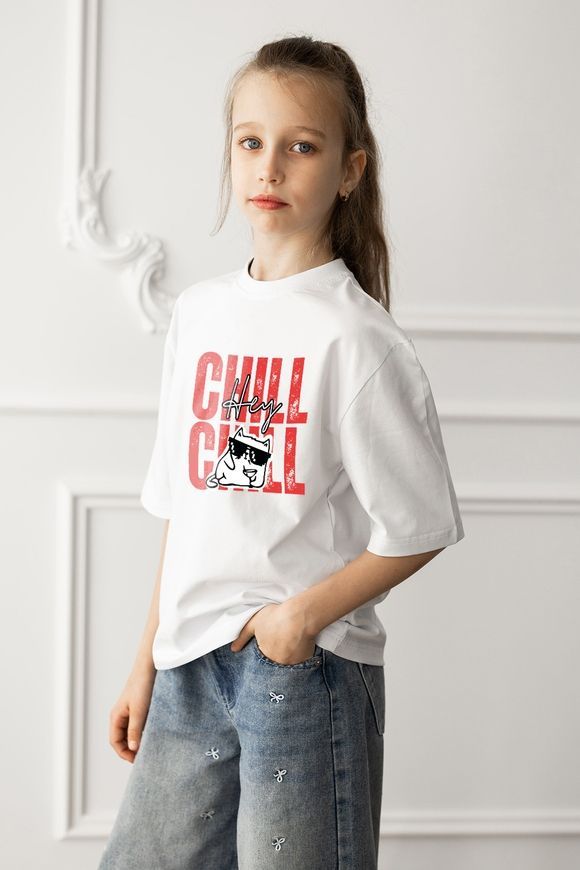 Дитяча футболка з принтом "Chill" fut_child_chill фото