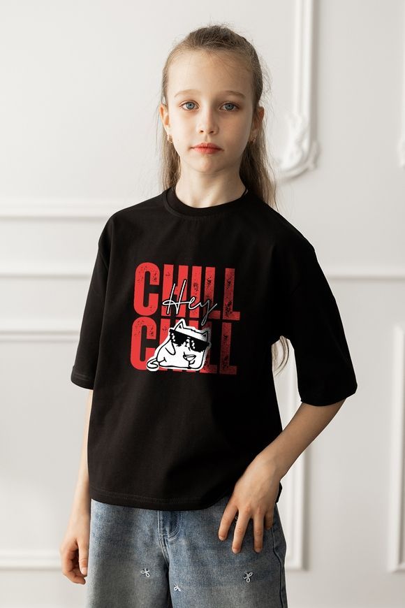Дитяча футболка з принтом "Chill" fut_child_chill фото