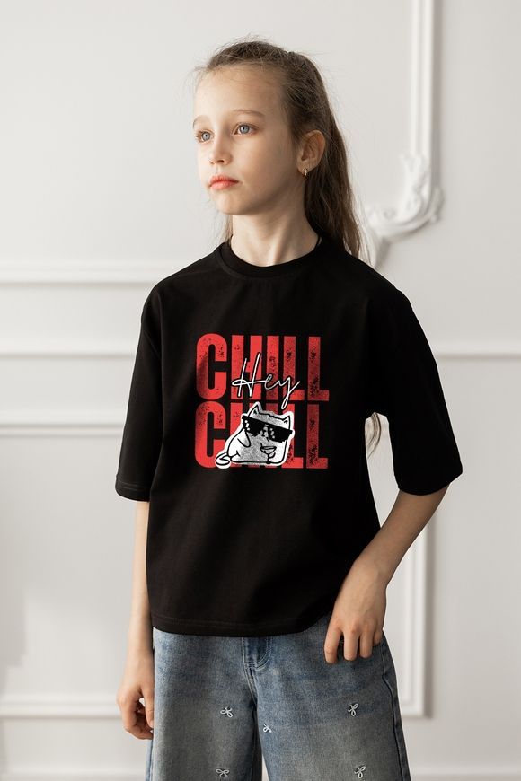 Дитяча футболка з принтом "Chill" fut_child_chill фото