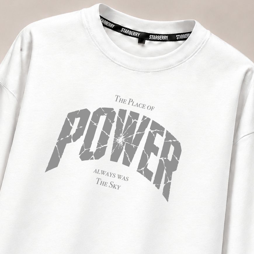 Лонгслів з принтом &laquo;Power&raquo; lonngsliv_power фото