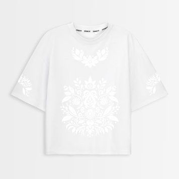 Oversize футболка жіноча з принтом "Тінь світла&rdquo; fut_over_zhin_tin_svitla фото