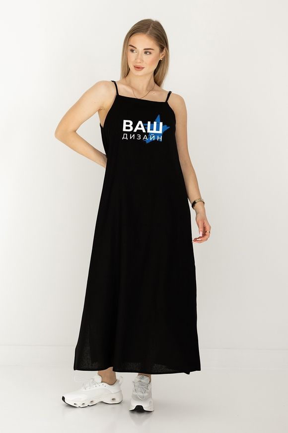 Сукня максі з індивідуальним принтом на замовлення dress_maxi_ind фото