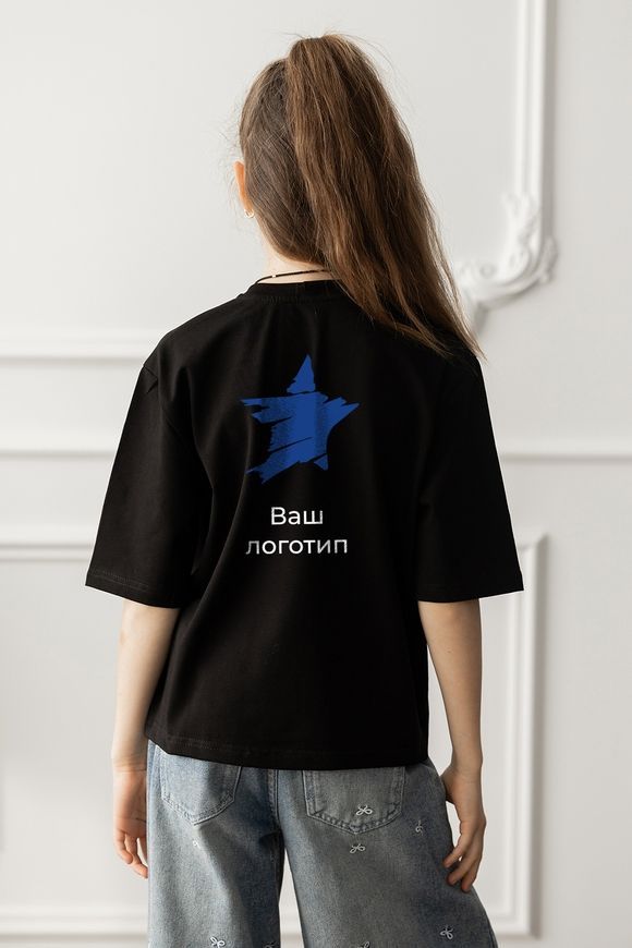 Дитяча футболка з логотипом для компанії fut_child_opt фото