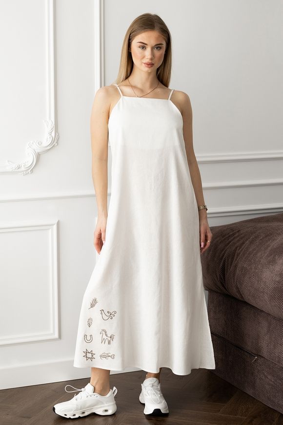 Сукня максі з вишивкою "Землероби" dress_maxi_zemlerobi фото