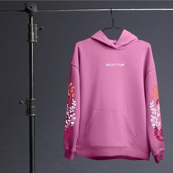 Худі Oversize з принтом "Життя" (фліс) rozprodaz_hudi_over2_life2_roz_flis фото