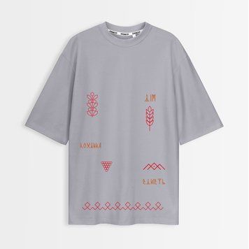 Oversize футболка чоловіча з принтом &ldquo;Єдність.Кохання.Дім.&rdquo; fut_over_chol_edkohdim фото
