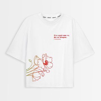 Oversize футболка жіноча з принтом "Мак" fut_over_zhin_mak фото