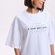Oversize футболка жіноча з принтом &ldquo;Час настав&rdquo; fut_over_zhin_chasnastav фото 3