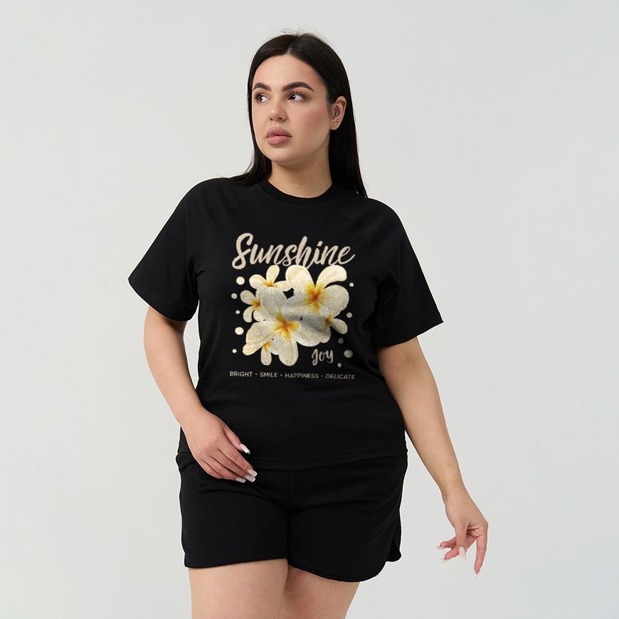 Жіноча футболка з принтом &ldquo;Сонячна радість&rdquo; futzhin_new_sunhappy фото