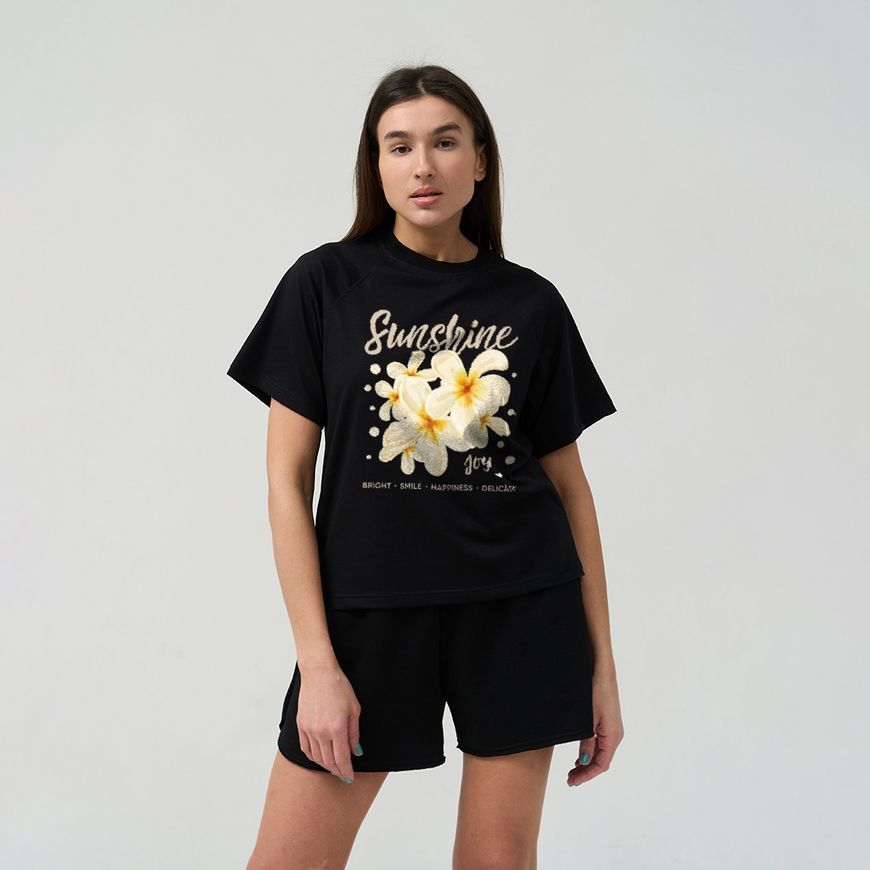 Жіноча футболка з принтом &ldquo;Сонячна радість&rdquo; futzhin_new_sunhappy фото