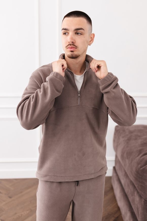 Базовий чоловічий костюм. Світшот Polar fleece + штани kostum_polar_fleece_chol_baza_chor фото