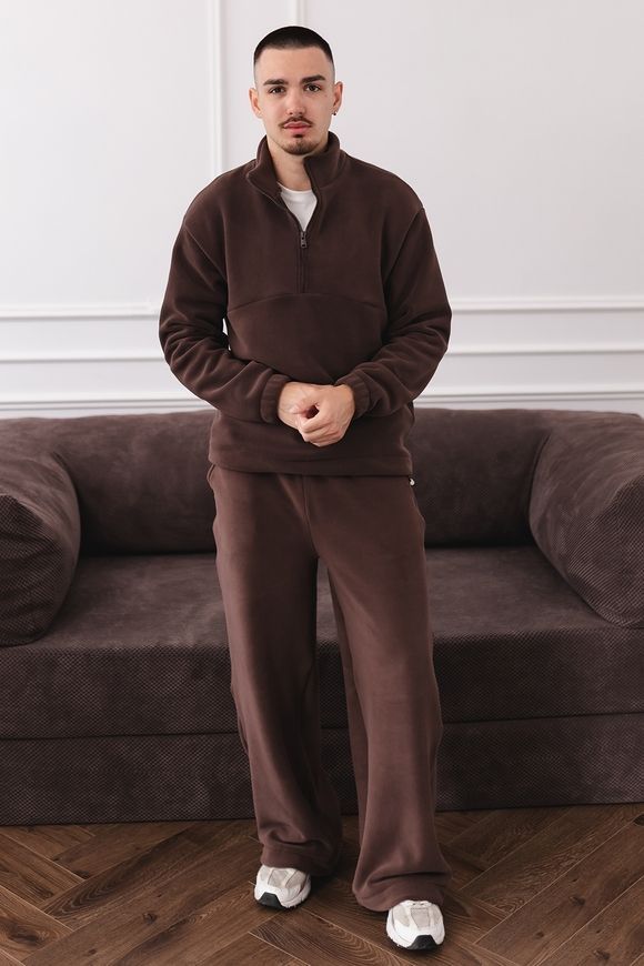 Базовий чоловічий костюм. Світшот Polar fleece + штани kostum_polar_fleece_chol_baza_chor фото