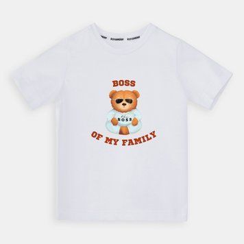 Дитяча футболка з принтом "Бос" fut_child_boss фото
