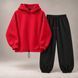 Базовий костюм худі Oversize + джогери (фліс) khudi_over_dzhohery_flis_baza_77 фото