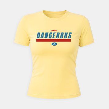 Футболка приталена з принтом "Dangerous" fut_slim_dangerous фото