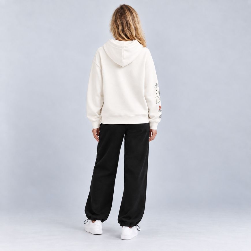 Худі жіноче oversize з принтом &laquo;Reconnect&raquo; khudi_zhinoche_oversize_reconnect фото