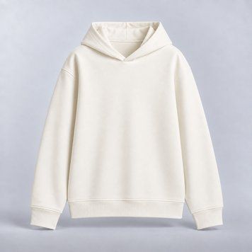 Базове худі жіноче oversize, Молочний, XS rozprodaz_hudi_over_new_moloch_xs фото
