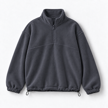 Базовий світшот Polar fleece жіночий svit_polar_fleece_zhin_baza_siriy фото