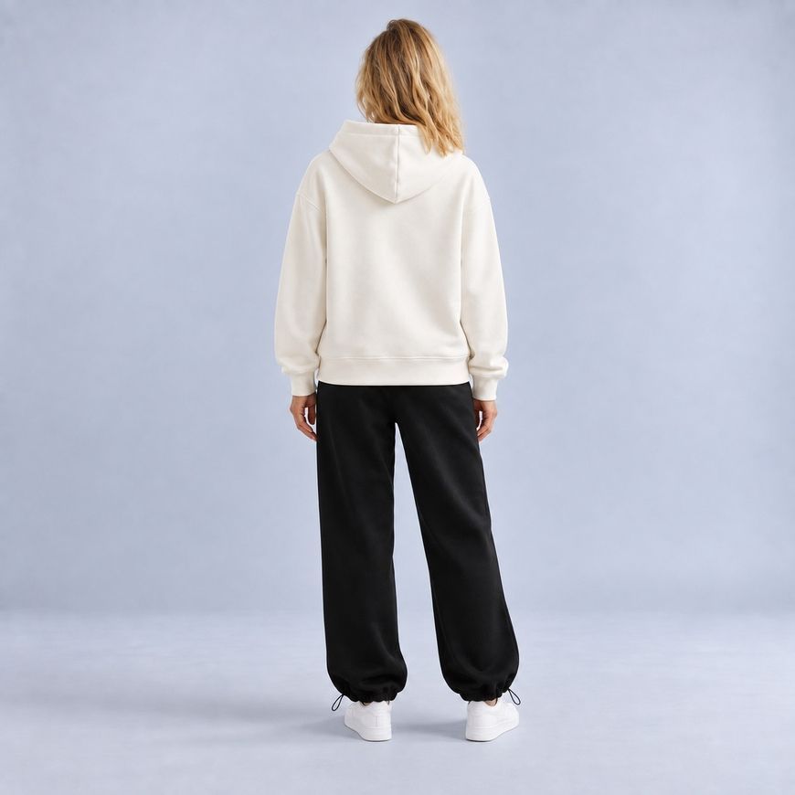 Базове худі жіноче oversize, Коричневий, XS rozprodaz_hudi_over_new_chok_xs фото