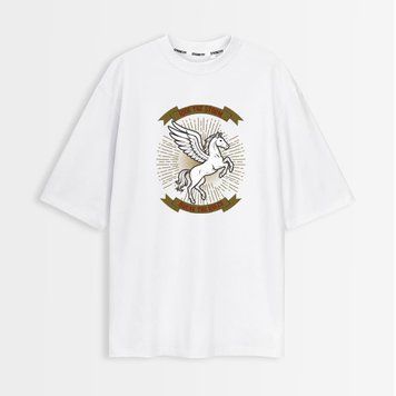Футболка чоловіча oversize з принтом "Гранж №4" rozprodaz_fut_chol_over_granz4_bili фото